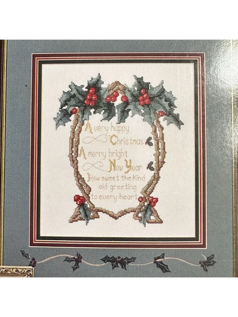 Christmas Creations Book 8 Cross-Stitch Patterns By Raindrop Designs